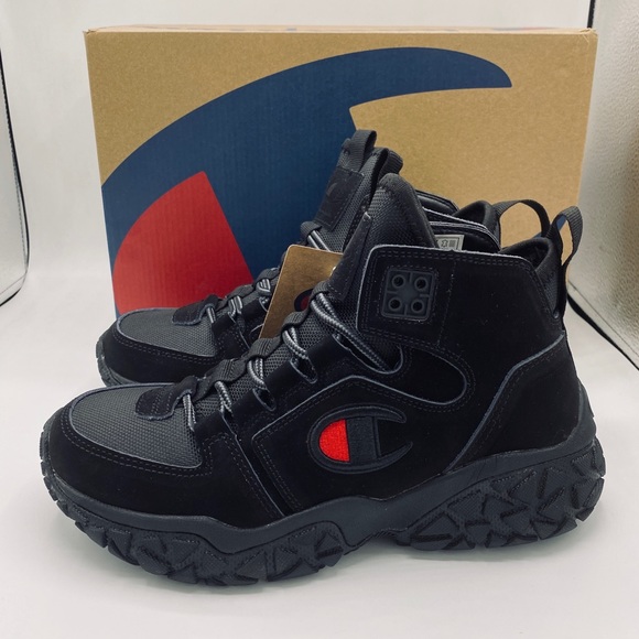 Champion Tank Grid Nubuck Sneaker Boot - Picture 2 of 8